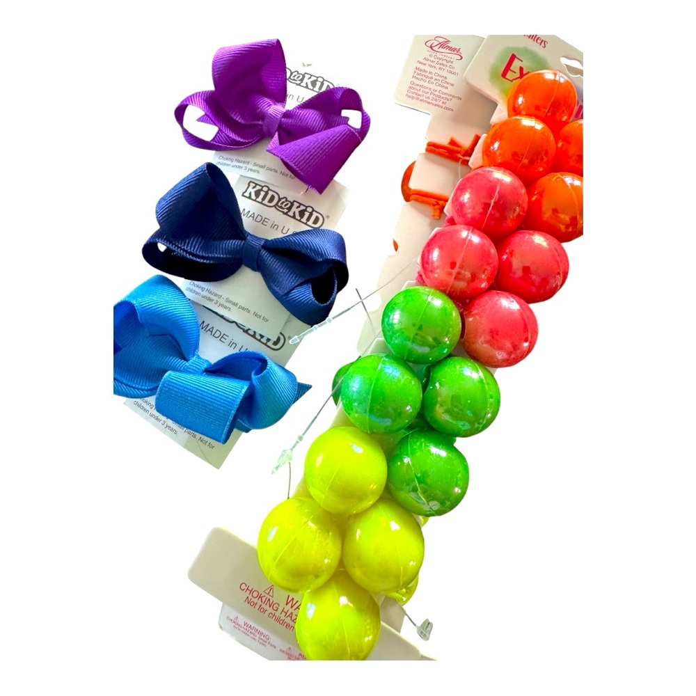 Little girls hair accessories 17 pieces